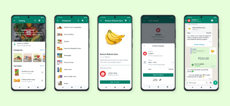 Meta and Jio Platforms Collaborate to Launch JioMart on WhatsApp:The first-ever end-to-end shopping experience on WhatsApp