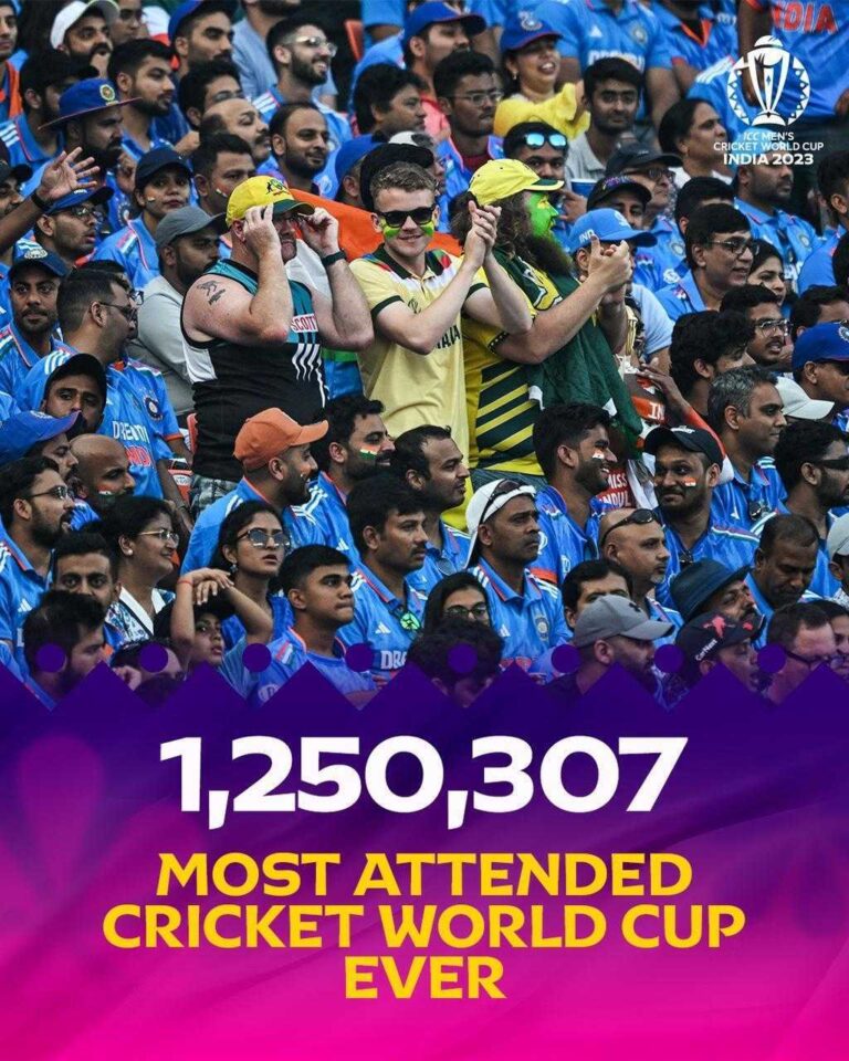 More history made at World Cup as new record for spectators broken