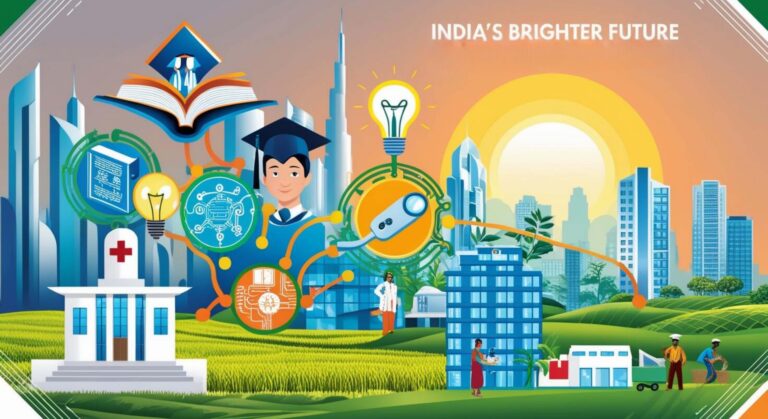 India Must Invest in Education, Innovation, Healthcare, and Rural Economy for a Brighter Future Over the Next Two Decades