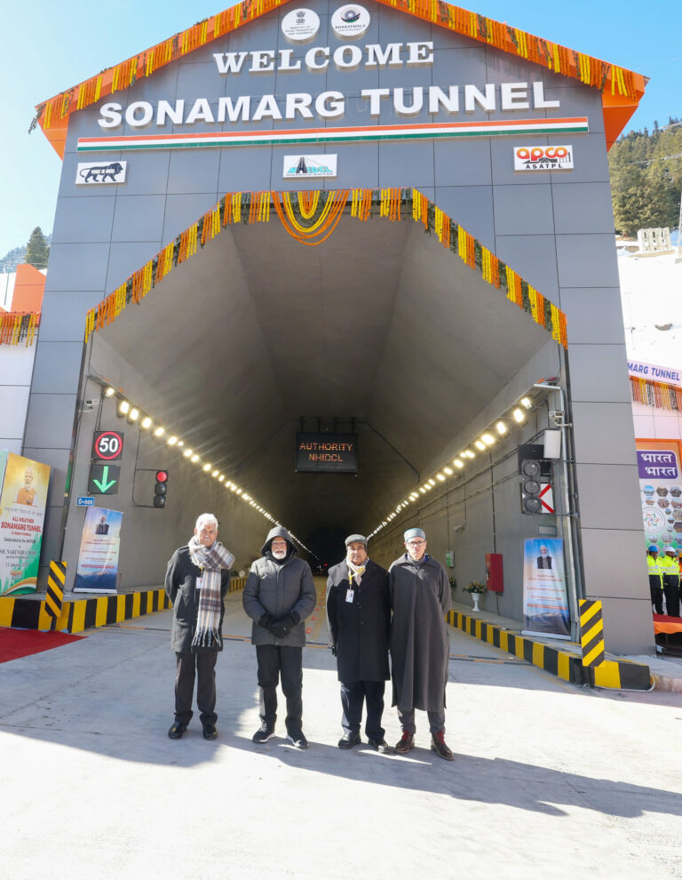 Prime Minister Narendra Modi inaugurates Sonamarg Tunnel in Jammu and Kashmir