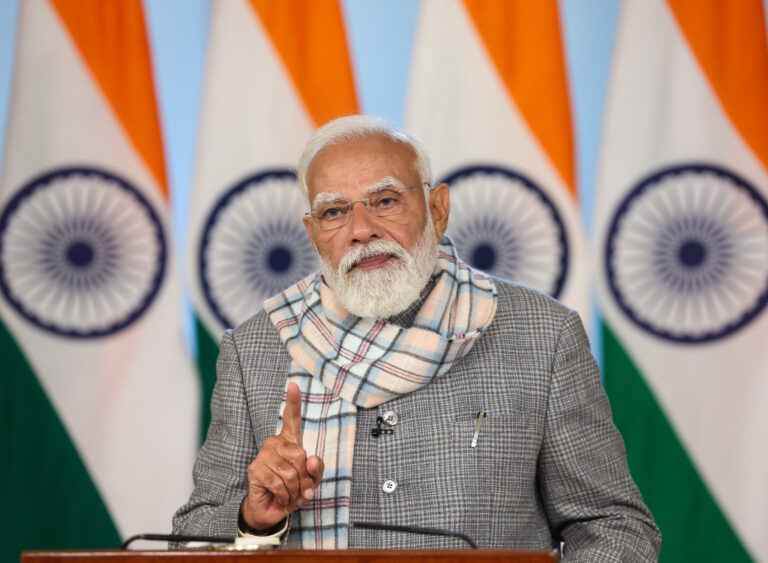 Prime Minister Narendra Modi addresses the inaugural ceremony of India Energy Week 2026 via video conferencing